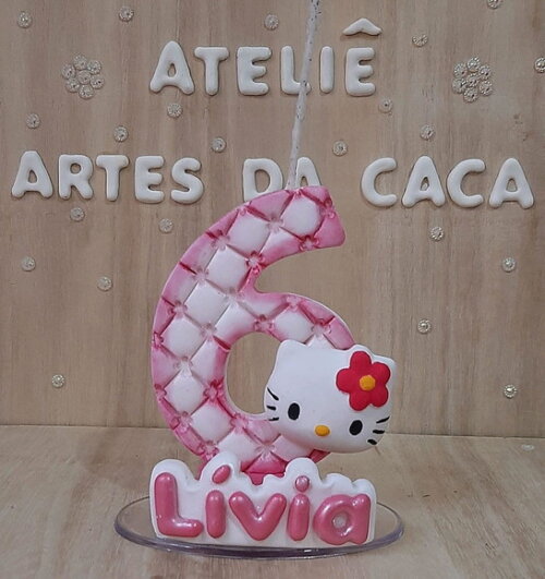 Vela Gatinha com Nome