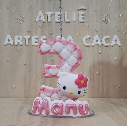 Vela Gatinha com Nome