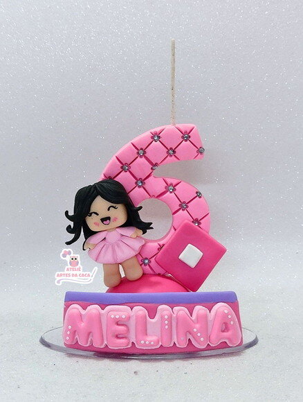 Vela Jogo de Vídeo Game Menina