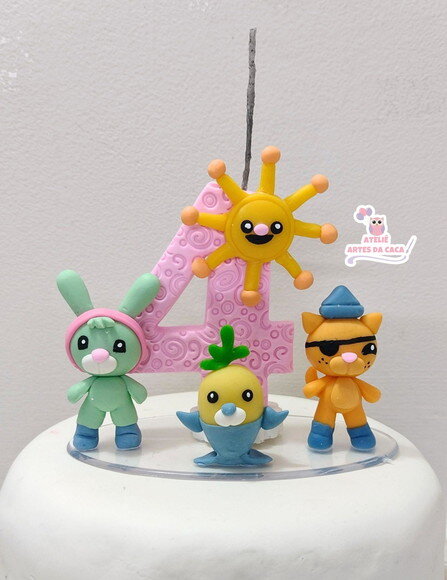 Vela Octos para Menina.
