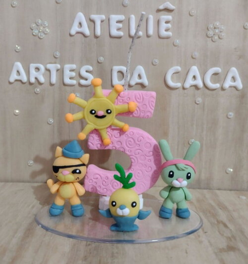 Vela Octos para Menina.