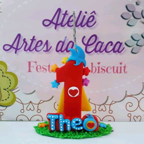 Vela Palhaço Plim