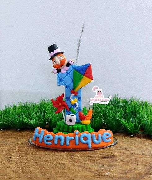 Vela Personalizada Brinquedos Mundo....