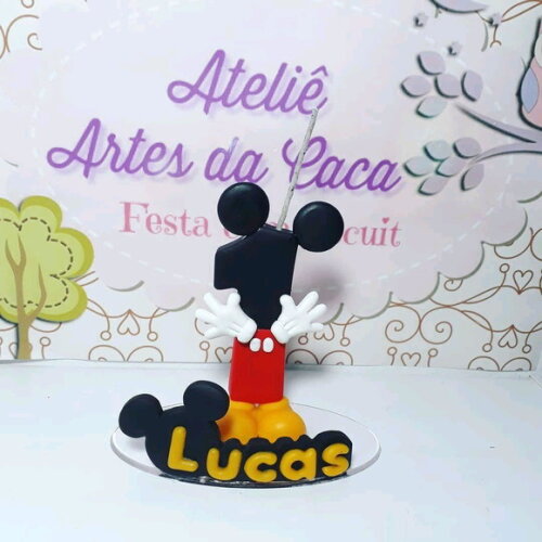 Vela Personalizada Ratinho