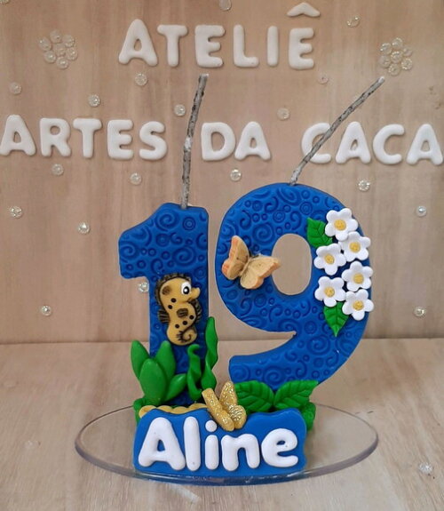 Vela personalizada tema Biologia