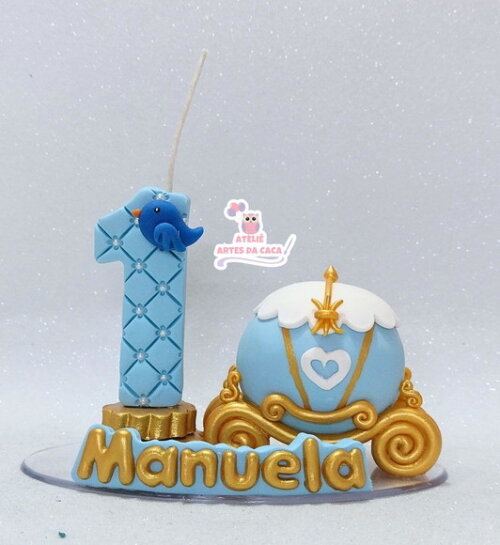 Vela Princesa Azul