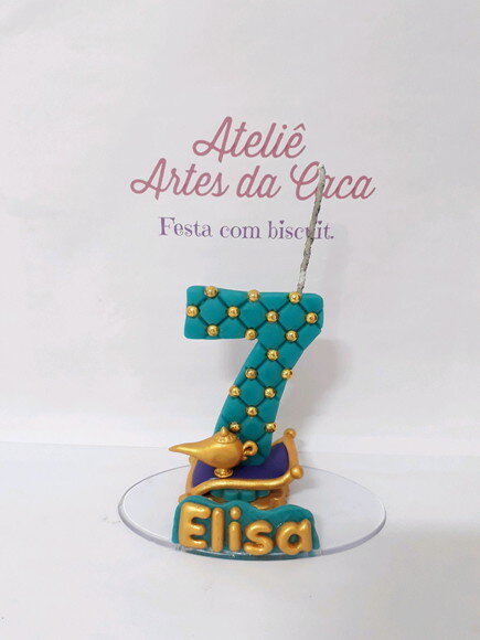 Vela princesa da lâmpada