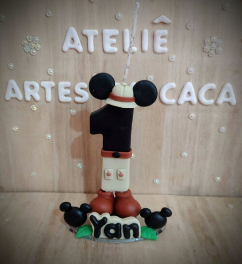 Vela Ratinho Safári