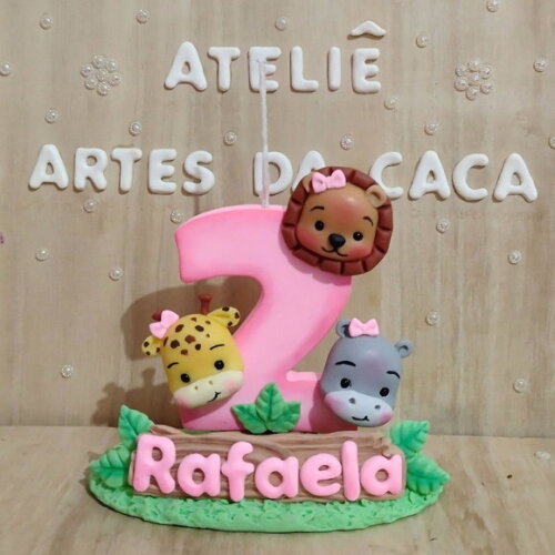 Vela Safari Rosa