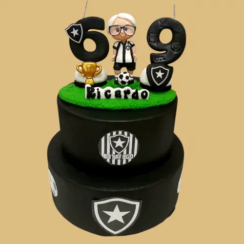 Bolo fake Botafogo