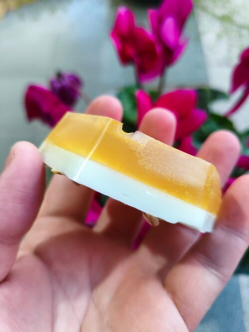 SABONETE GLICERINADO ARTESANAL DE AVEIA E MEL PURO 75G