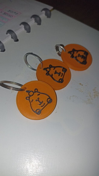 Chaveiro Personalizado 3d Lembrancinha Festa Infantil Logo