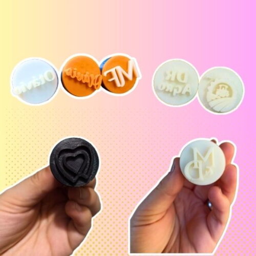 Carimbo Personalizado para Doces Brigadeiro e Confeitaria