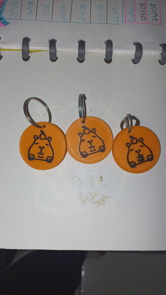 Chaveiro Personalizado 3d Lembrancinha Festa Infantil Logo