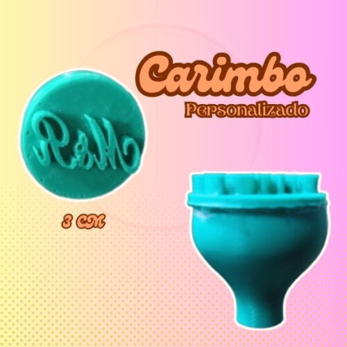 Carimbo Personalizado para Doces Brigadeiro e Confeitaria