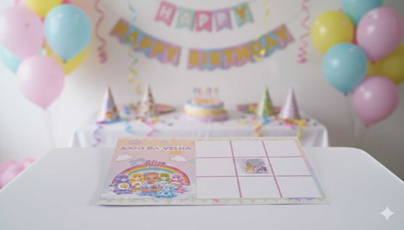 10 Lembrancinha Aniversário Ursinhos Carinhosos Kit Diversão