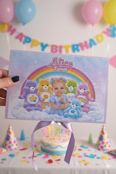 10 Lembrancinha Aniversário Ursinhos Carinhosos Kit Diversão