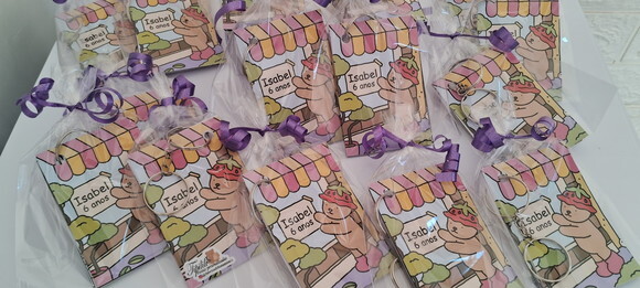 10 Lembrancinhas Bobbie Goods Chaveiro Aniversário Festa
