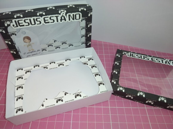 15 Caixa Controle de Video Game de Chocolate Lembrancinha