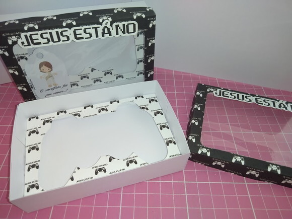 15 Caixa Controle de Video Game de Chocolate Lembrancinha