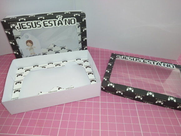 15 Caixa Controle de Video Game de Chocolate Lembrancinha