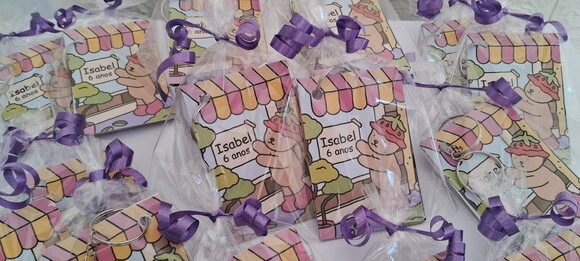 15 Lembrancinhas Bobbie Goods Chaveiro Aniversário Festa