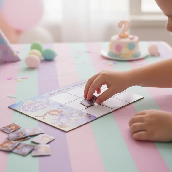 15 Lembrancinhas Jogo da Velha Princesa Sofia Aniversário
