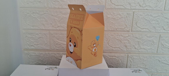 15 Personalizados Ursinhos Carinhosos Caixa Milk Aniversário