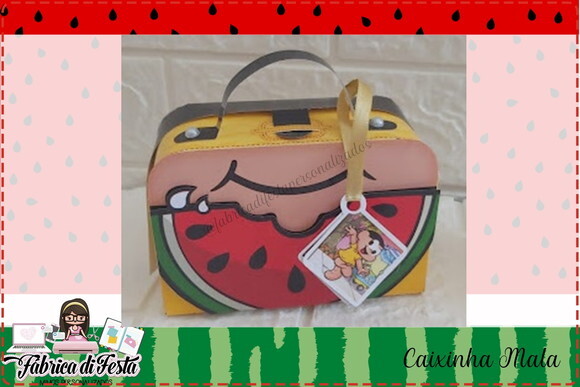 20 Lembrancinhas Aniversário Magali Caixinhas Personalizados