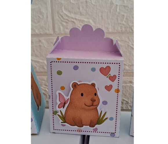 20 Lembrancinhas Capivara Festa Aniversário Personalizados