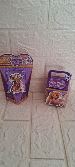 20 Lembrancinhas Personalizadas Rapunzel