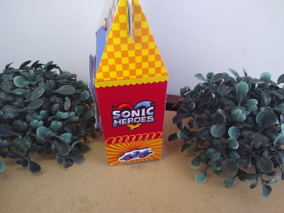 45 Lembrancinhas Aniversário Sonic Kit Festa Personalizados
