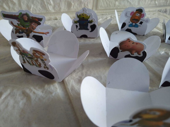60 Forminhas para Docinhos Toy Story Festa Aniversário