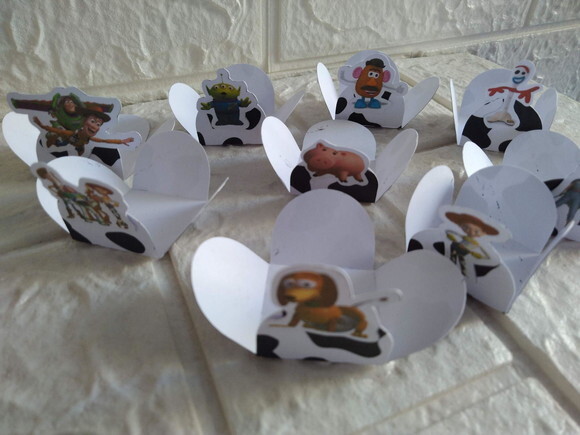 60 Forminhas para Docinhos Toy Story Festa Aniversário