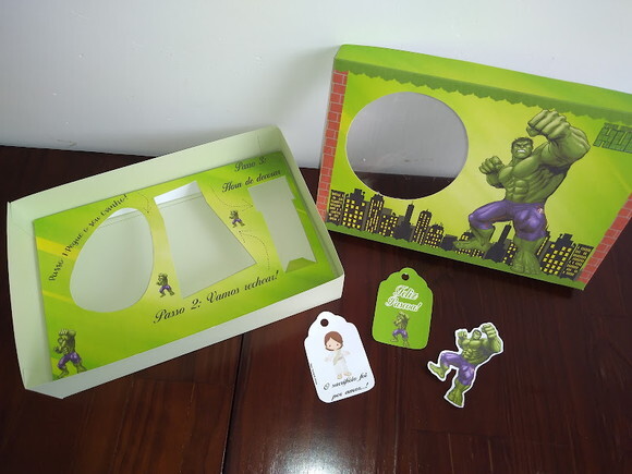 Caixa Kit Mini Confeiteiro Páscoa 5 Unidades