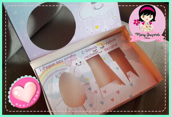 Caixa Mini Confeiteiro Chuva de Amor