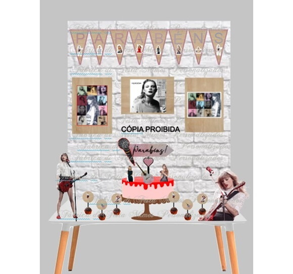 Decoração de Aniversário da Taylor Swift