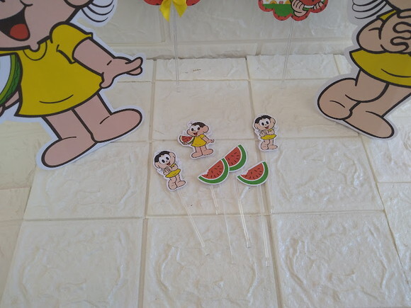 Festa Magali Turma da Monica Decoração Melancia Aniversário