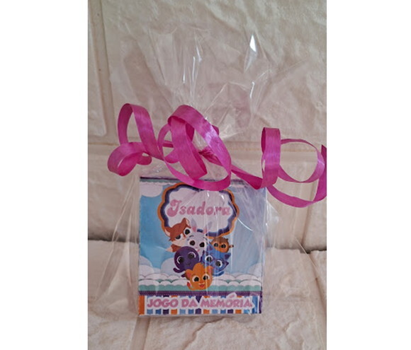 Joguinho da Memória dos Bolofofos Kit Festa Lembrancinha 15u