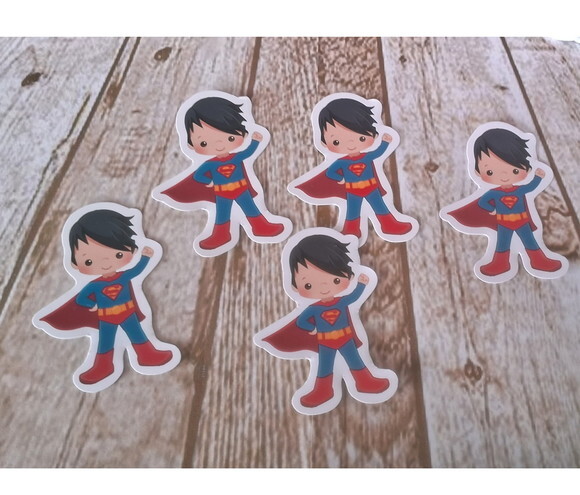 Kit 30 Caixas Lembrancinhas Personalizadas Super Homem Cute