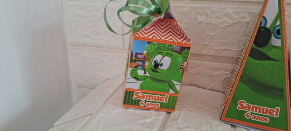 Kit 30 Peças Lembrancinhas Personalizadas Gummy Bear