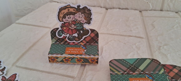 Kit 40 Lembrancinhas Personalizadas Festa Junina