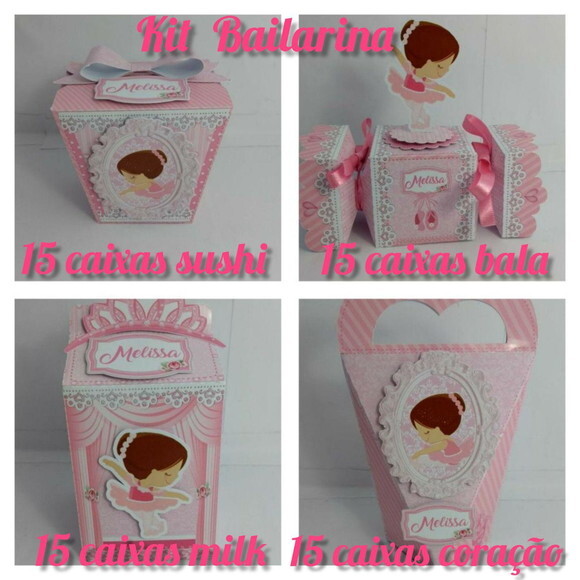 Kit de Personalizados Bailarina
