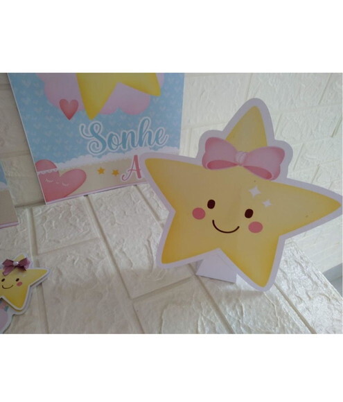 Kit Festa Brilha Brilha Estrelinha Decoração Aniversário
