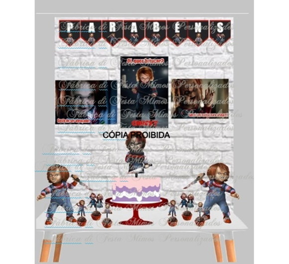 Kit Festa Chucky Brinquedo