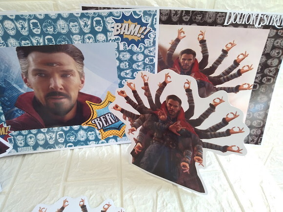 Kit Festa em Casa Doutor Estranho Vingadores Só Um Bolinho