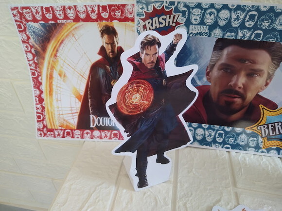 Kit Festa em Casa Doutor Estranho Vingadores Só Um Bolinho