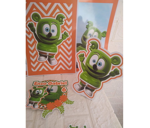 Kit Festa Gummy Bear