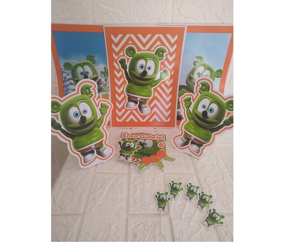 Kit Festa Gummy Bear