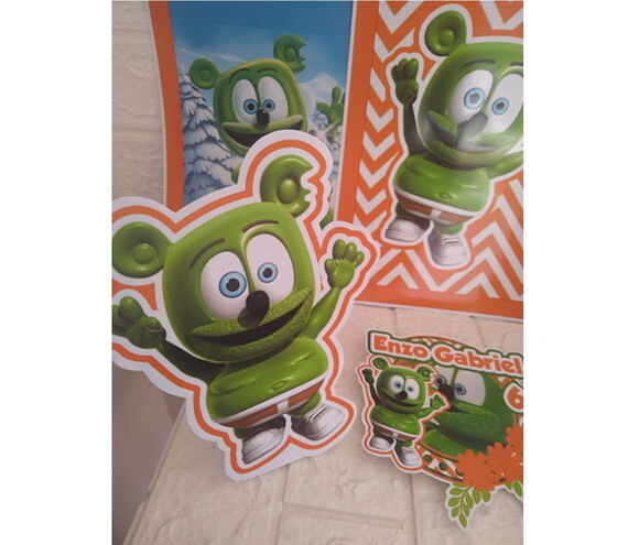Kit Festa Gummy Bear